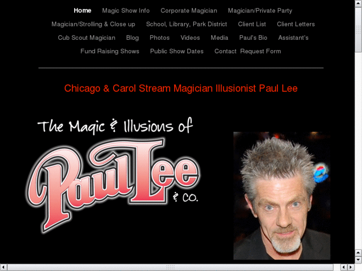 www.paulleemagicshow.com