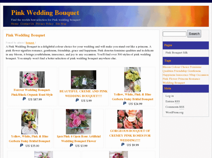 www.pinkweddingbouquet.com