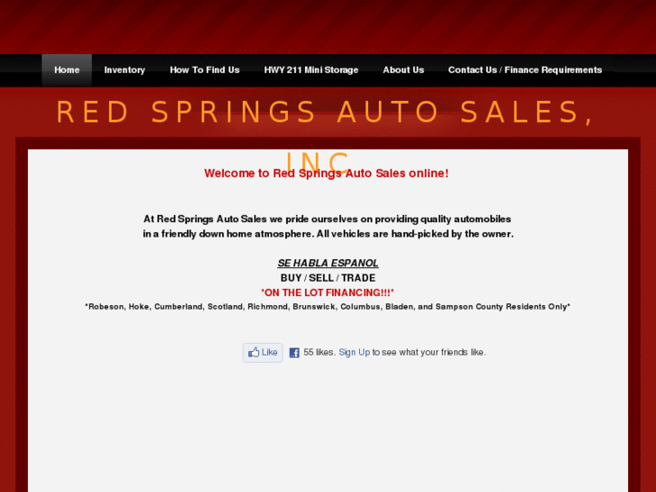 www.redspringsautosales.com