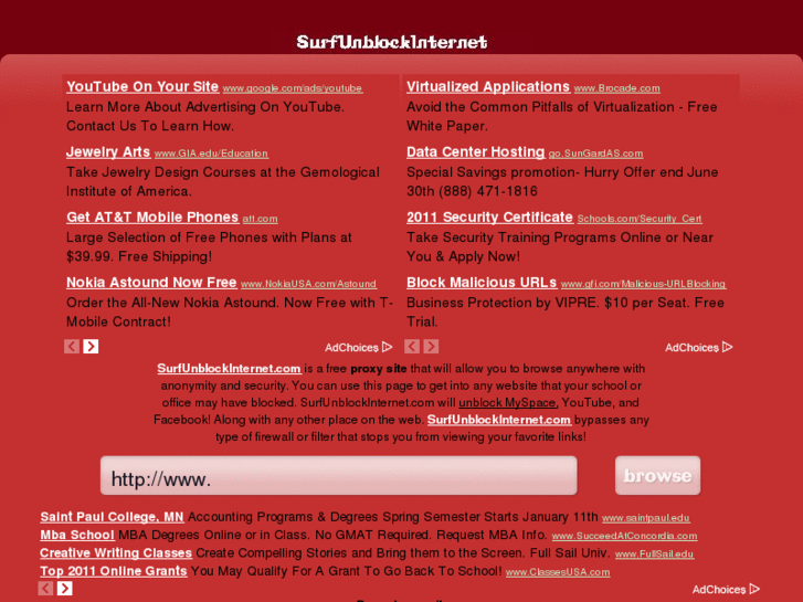 www.surfunblockinternet.com