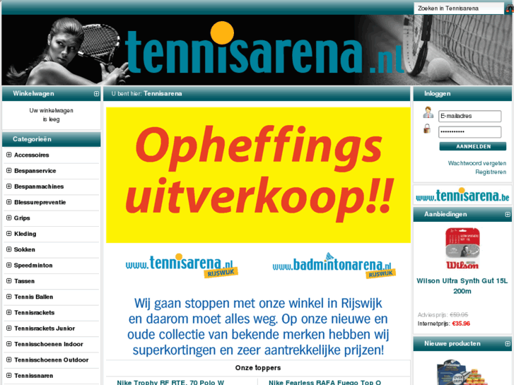 www.tennisarena.nl