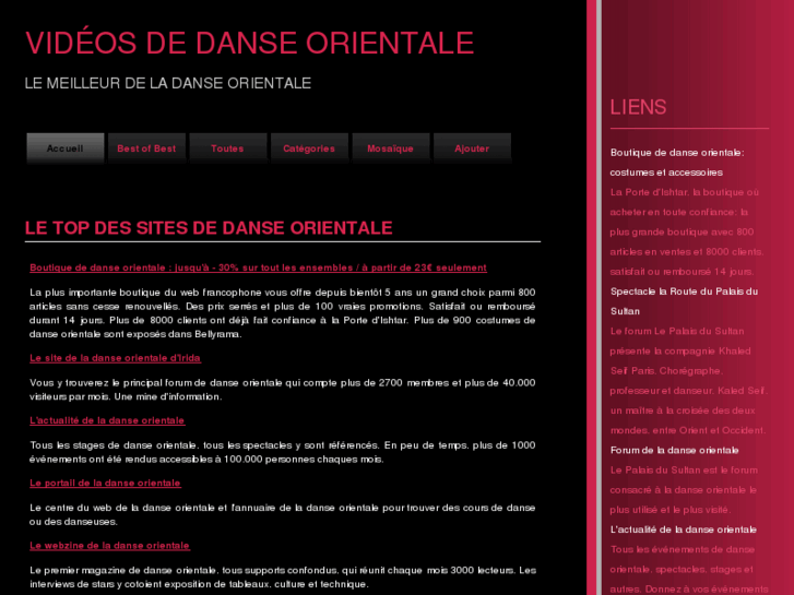 www.videodanseorientale.fr