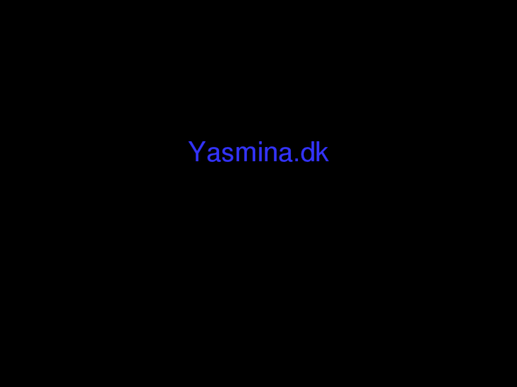 www.yasmina.dk