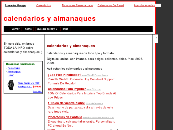 www.almanaquescalendarios.com