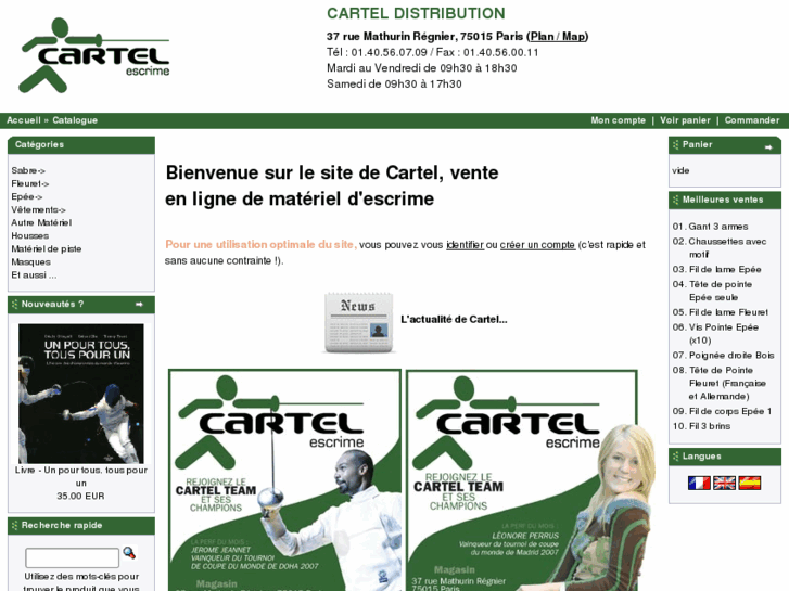 www.cartel-escrime.com