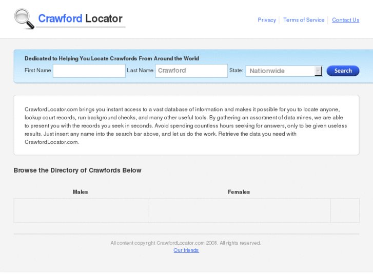 www.crawfordlocator.com