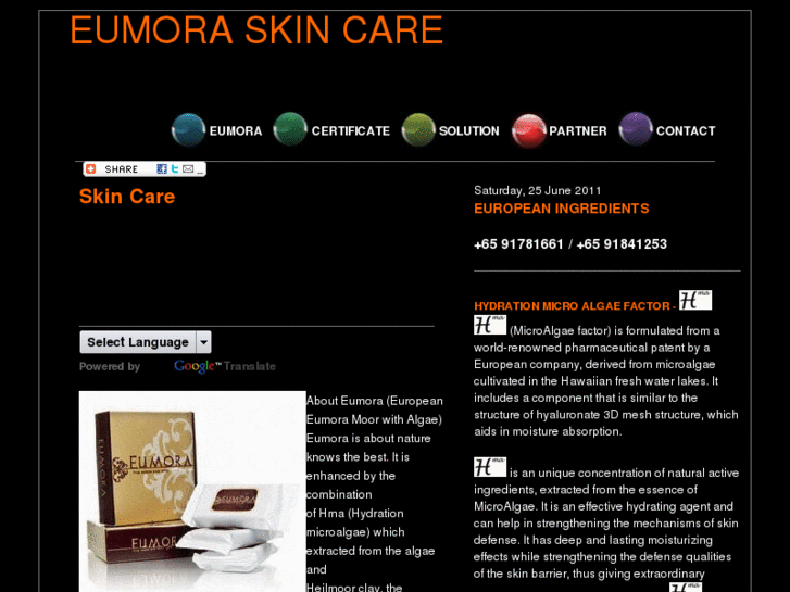 www.eumoraskincare.com