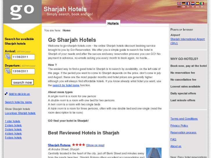 www.go-sharjah-hotels.com