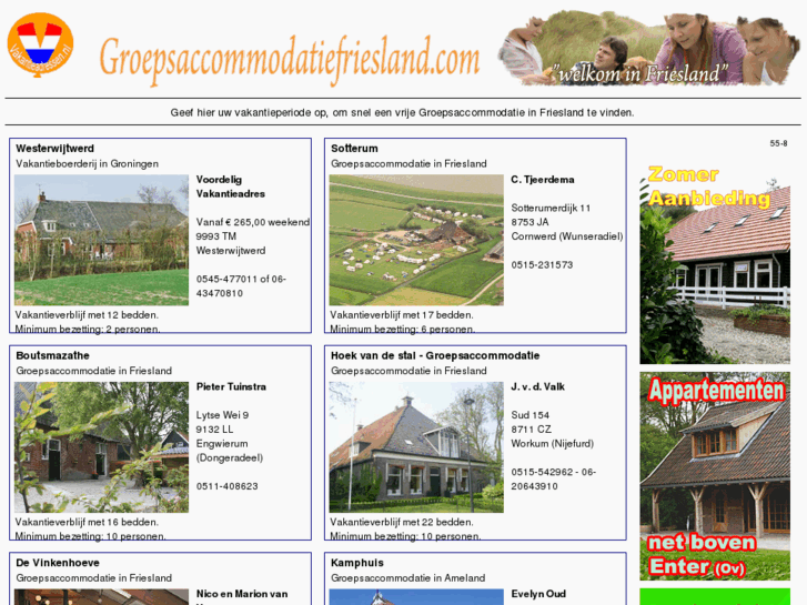 www.groepsaccommodatiefriesland.com