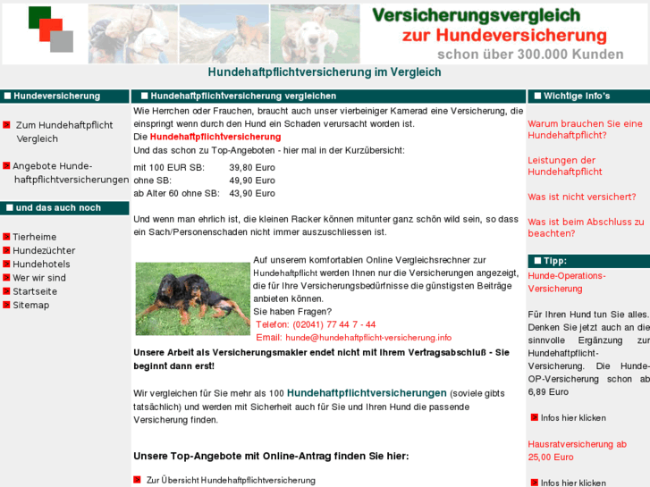 www.hundehaftpflicht-versicherung.info