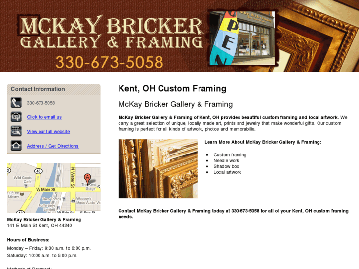 www.mckaybrickerframing.com