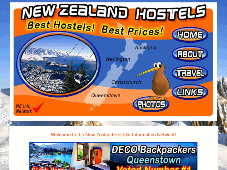 www.newzealandhostels.net