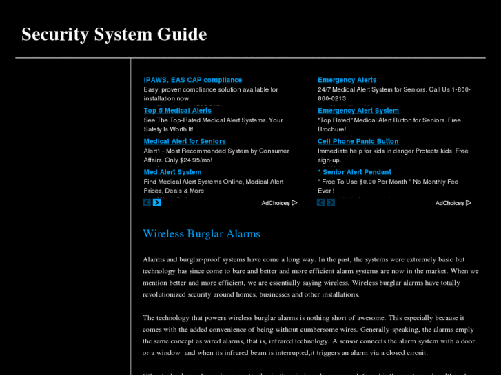 www.securitysystemguide.com