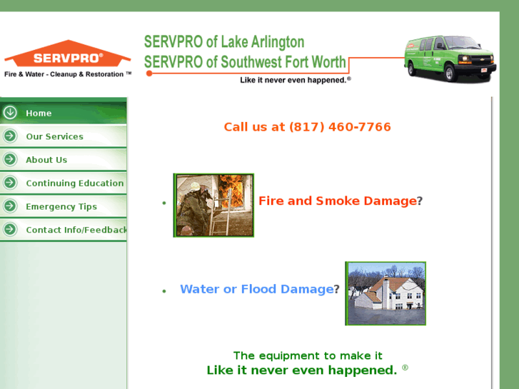 www.servprooflakearlington.com