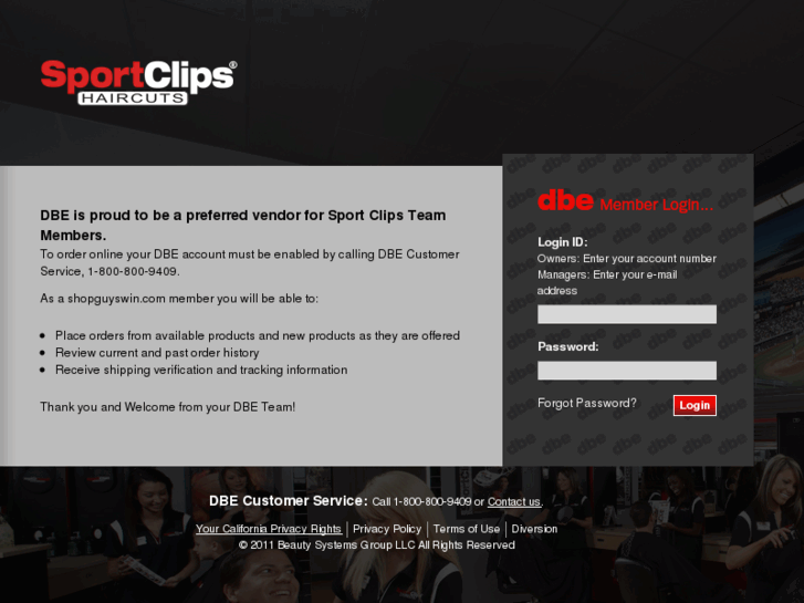 Sport Clips Login