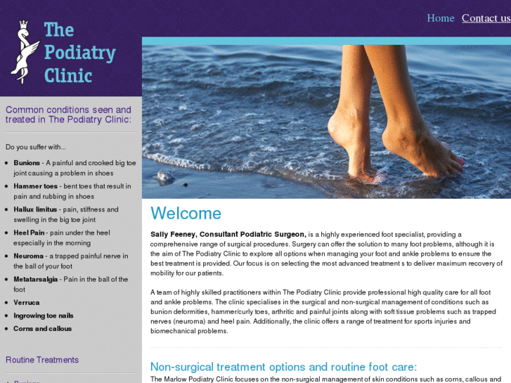 www.themarlowpodiatryclinic.co.uk