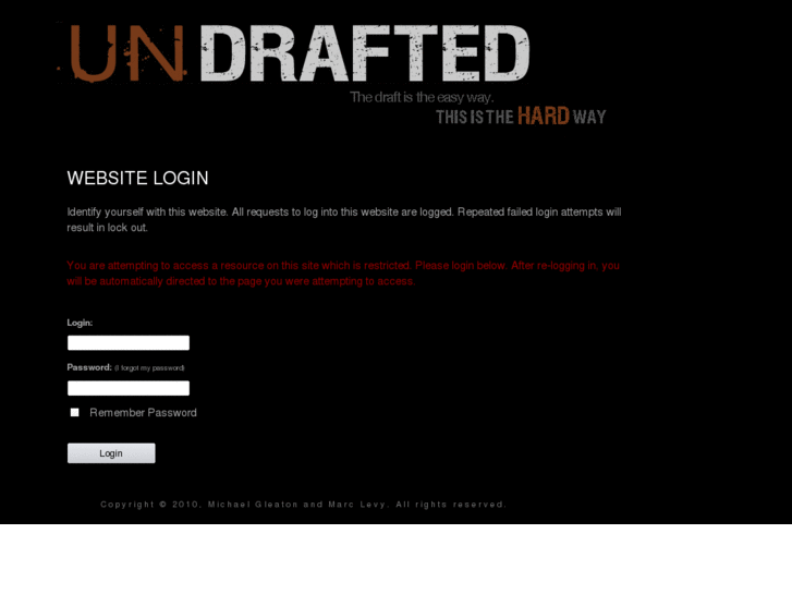 www.undraftedtv.com