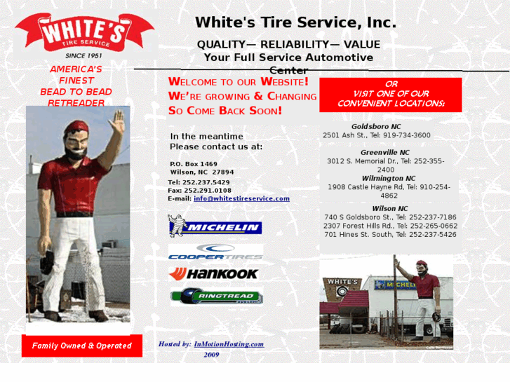 www.whitestireservice.com