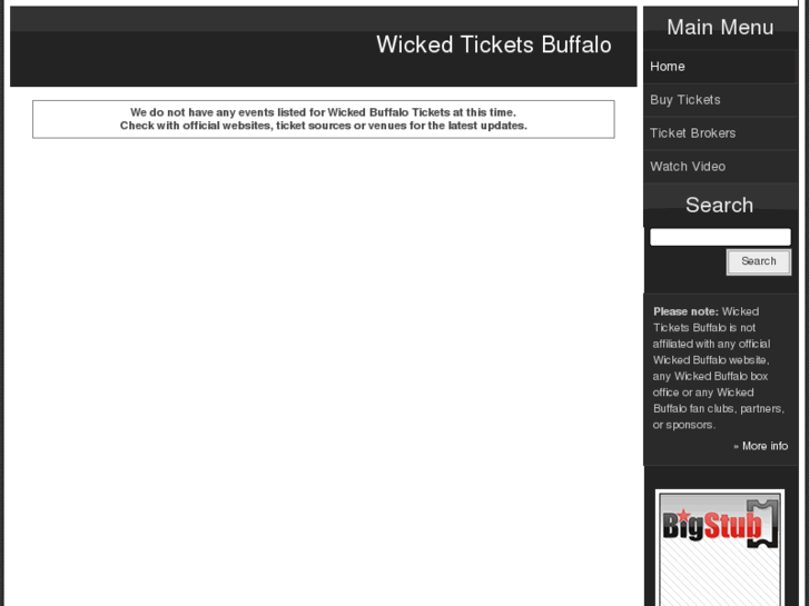 www.wickedticketsbuffalo.com