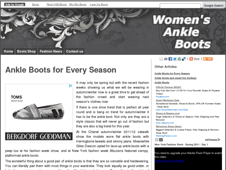 www.womenankleboots.com