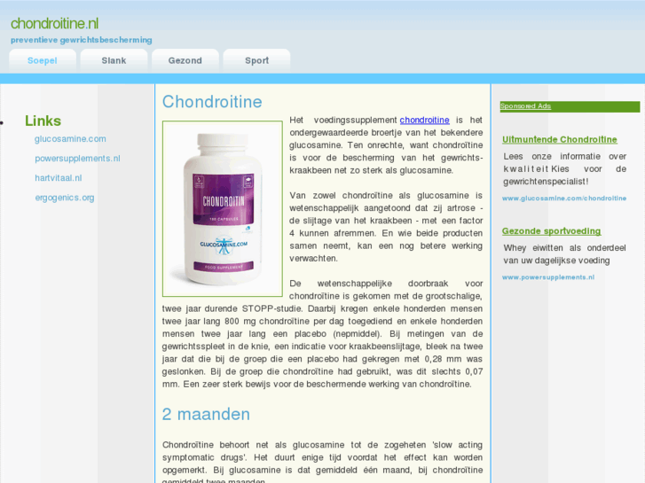 www.chondroitine.nl