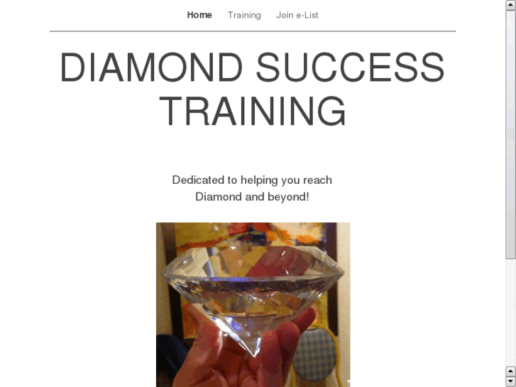 www.diamondsuccesstraining.com