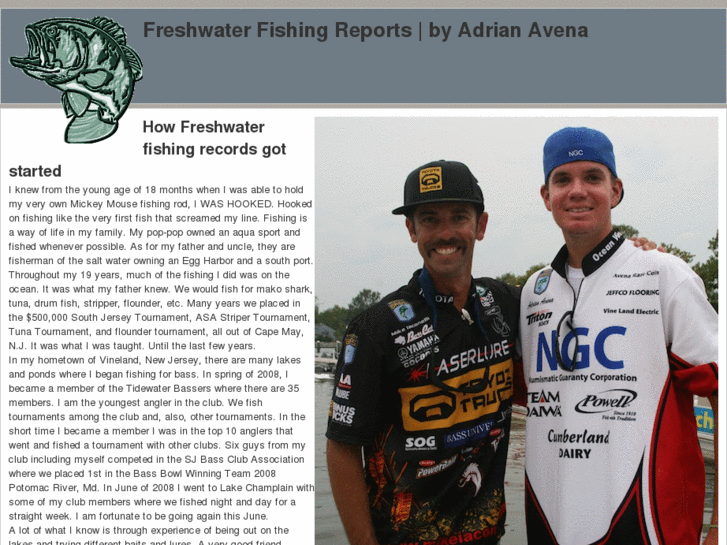 www.freshwaterfishingreports.com