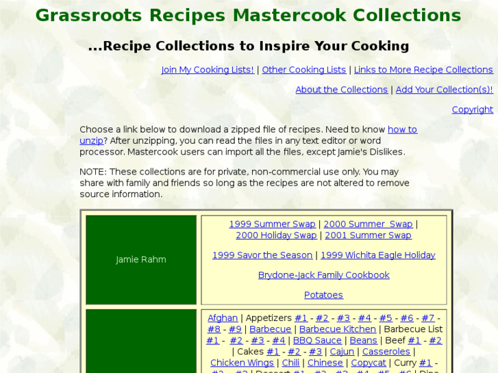 www.grassrootsrecipes.com