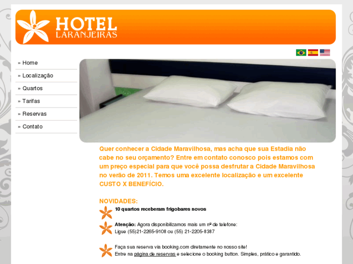 www.hotellaranjeiras.com.br