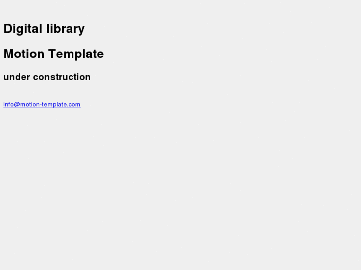 www.motion-template.com