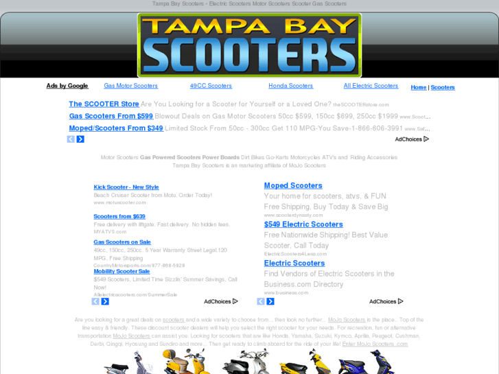 www.tampabayscooters.com