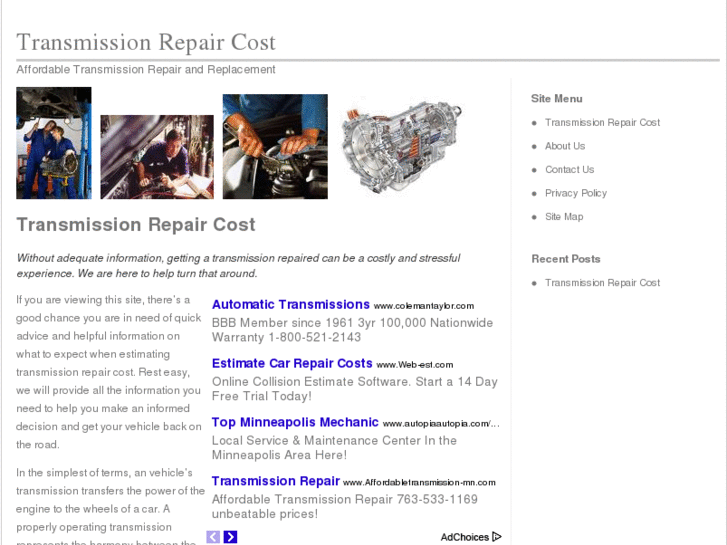 www.transmissionrepaircost.net