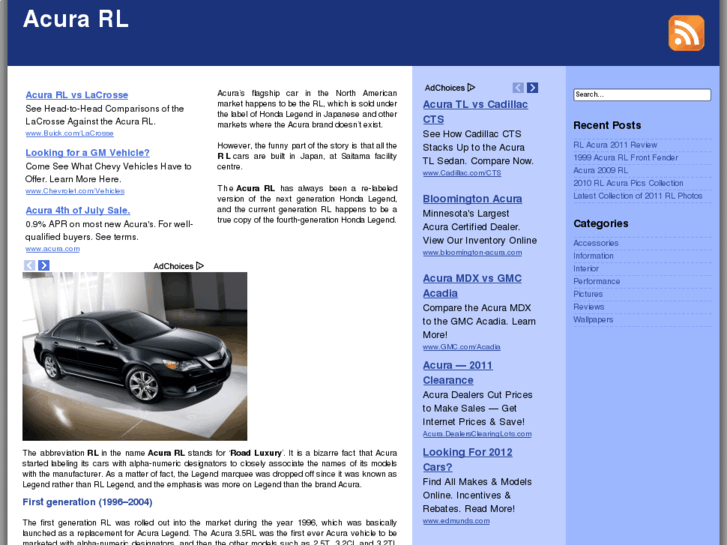 www.acura-rl.net