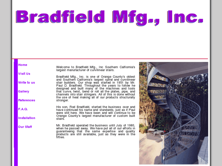 www.bradfieldstairs.com