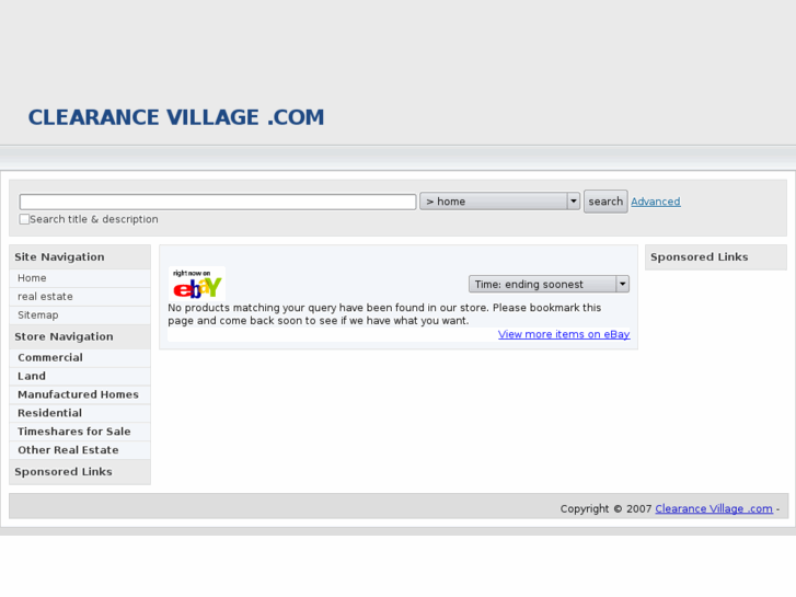 www.clearancevillage.com