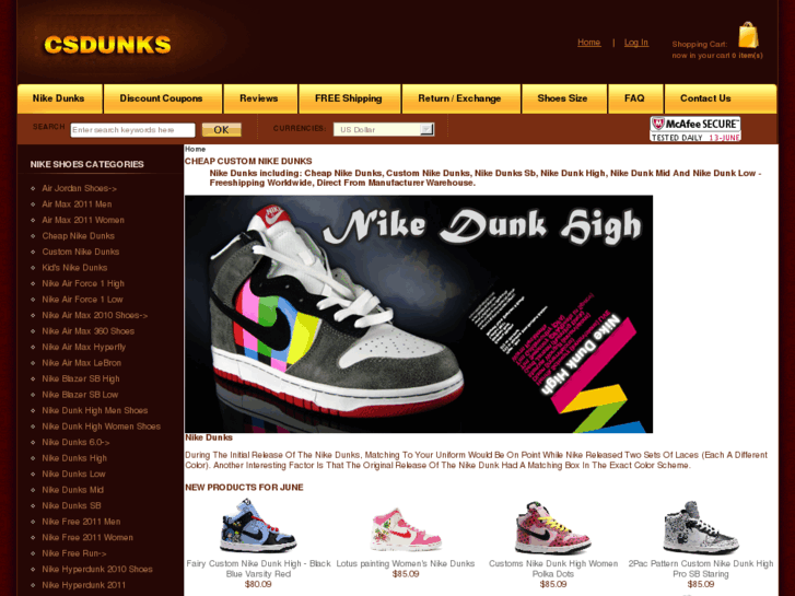 www.csdunks.com