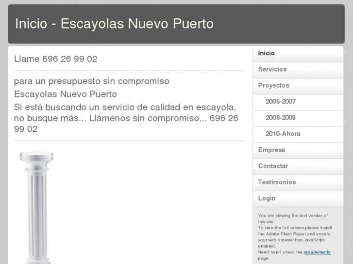 www.escayolasnuevopuerto.com