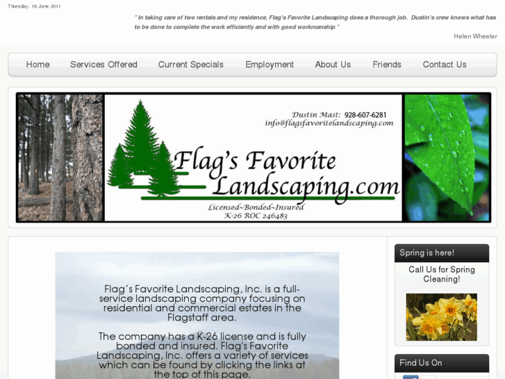 www.flagsfavoritelandscaping.com