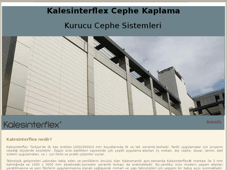 www.kalesinterflexcephekaplama.com