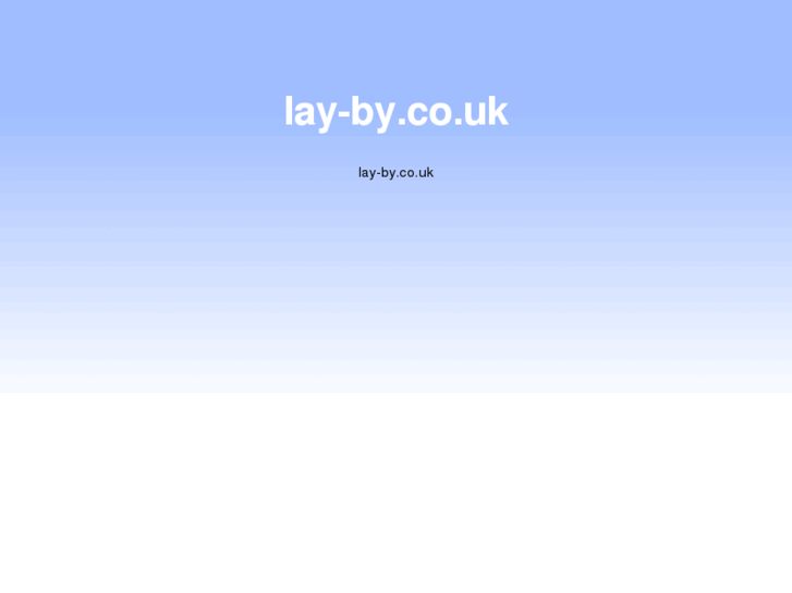 www.lay-by.co.uk