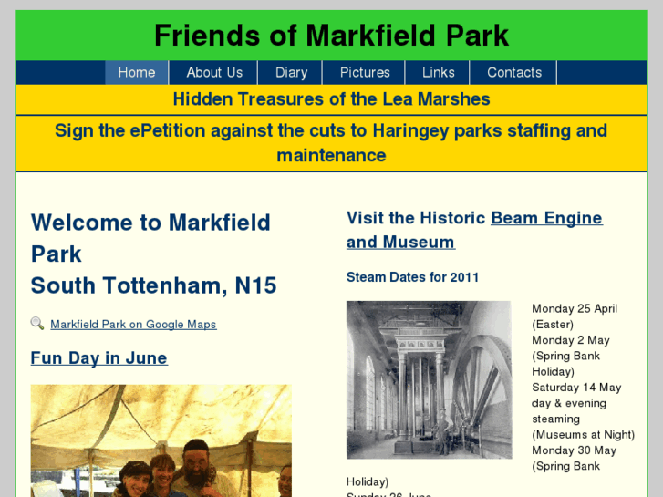 www.markfieldpark.org.uk