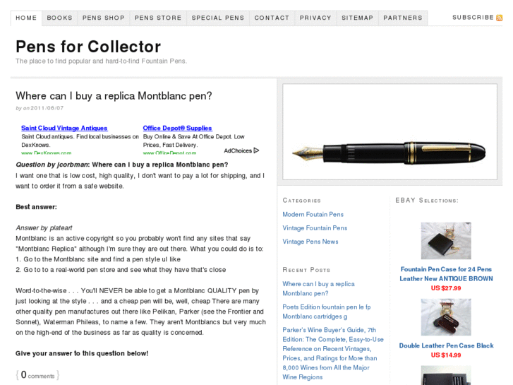 www.pens4collector.com