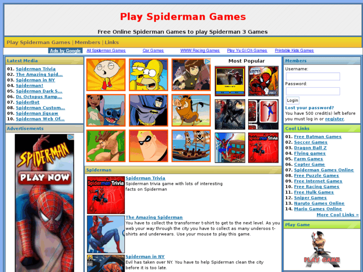 www.playspidermangames.net