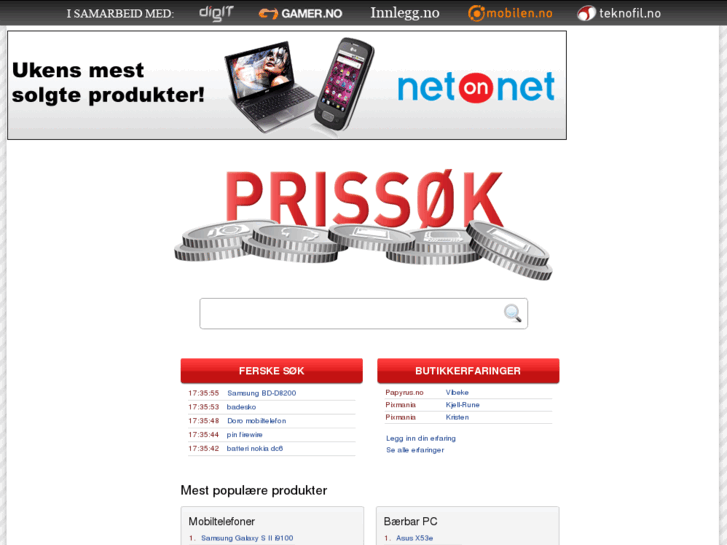 www.prissok.no