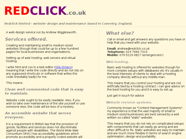 www.redclick.co.uk