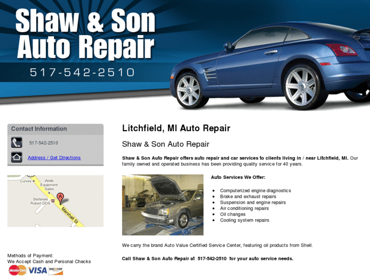 www.shawandsonautorepair.com