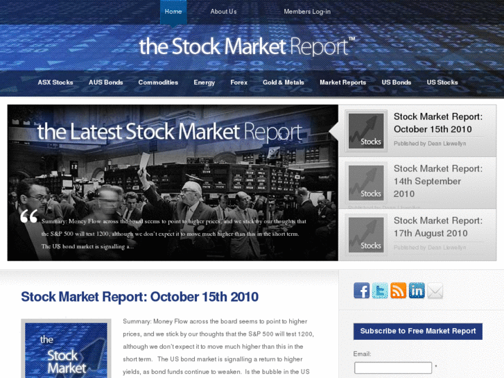 www.thestockmarketreport.com