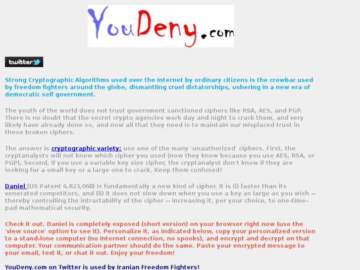 www.youdeny.com