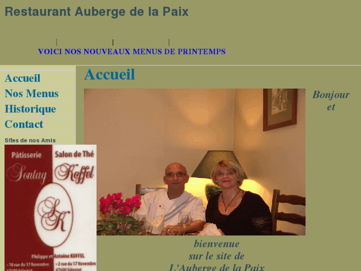 www.aubergedelapaix.net