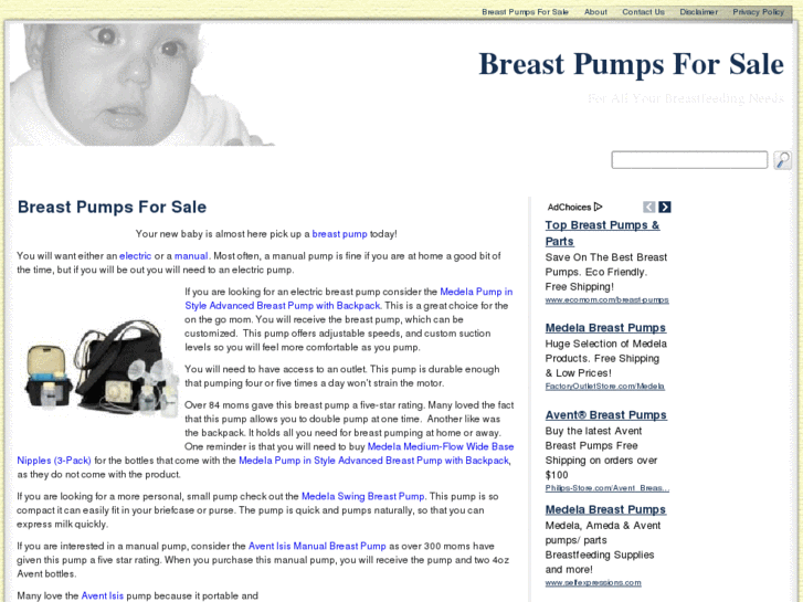 www.breastpumpsforsale.com